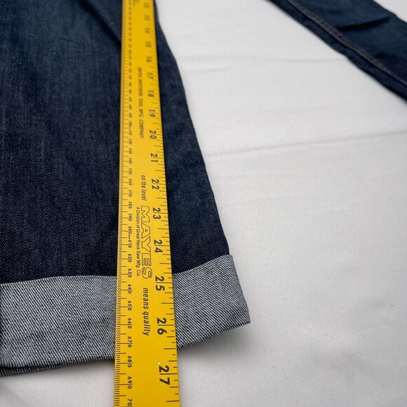 Hudson‎ Bacara Straight Flood Cuff Denim Jeans Dark Wash Low-Rise Womens 28 - Picture 16 of 16